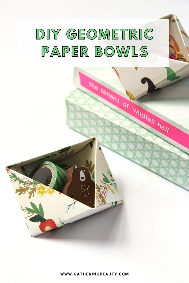 How To Make Paper Bowls
