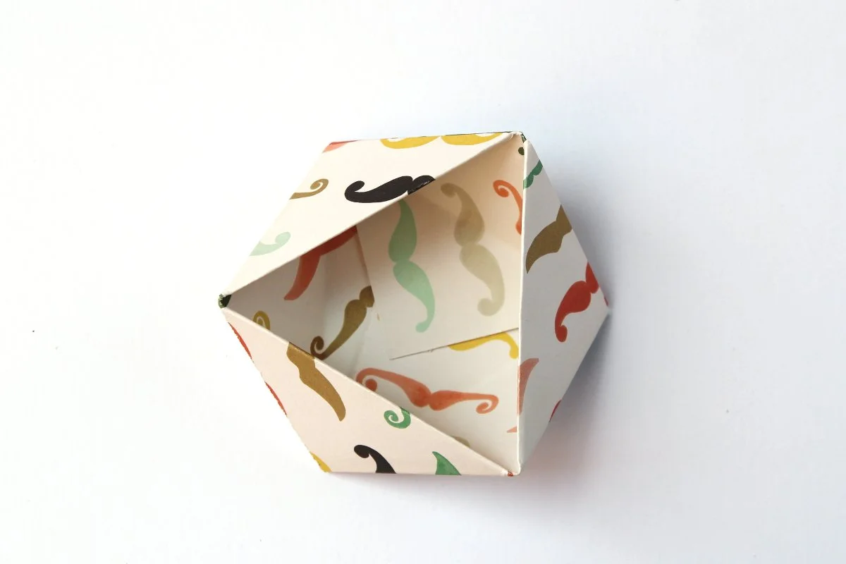 DIY Geometric Paper Bowls — Gathering Beauty