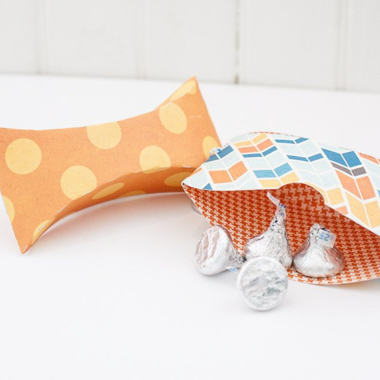 Bow tie shaped gift boxes.