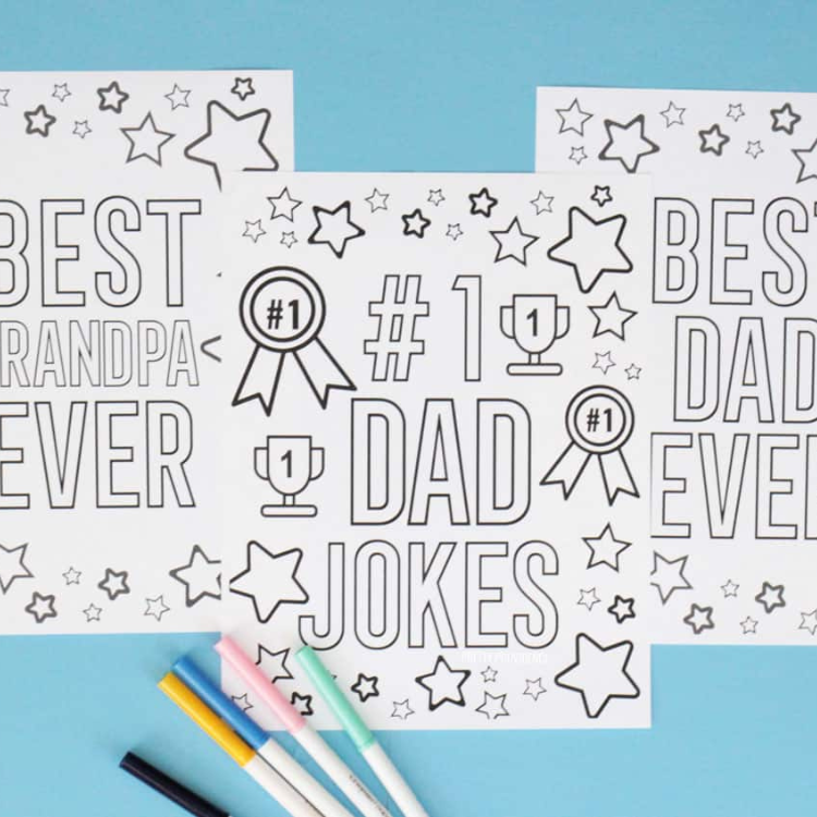 20+ Father's Day Printable Crafts — Gathering Beauty