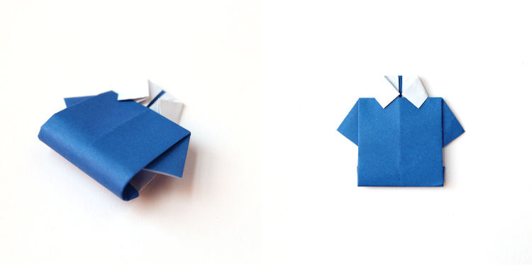 How To Make An Origami Shirt — Gathering Beauty