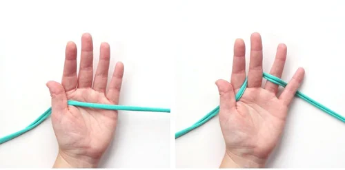 How To Finger Knit - Casting On — Gathering Beauty