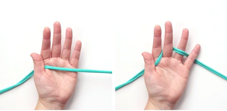 How To Finger Knit - Casting On — Gathering Beauty