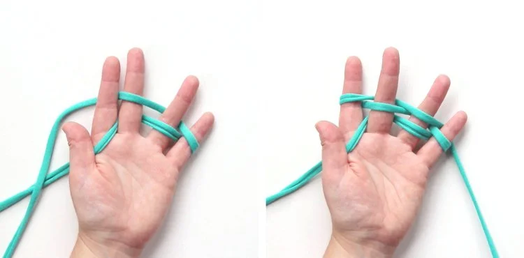 How To Finger Knit - Casting On — Gathering Beauty