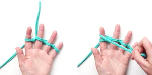How To Finger Knit - Knitting The Rows — Gathering Beauty