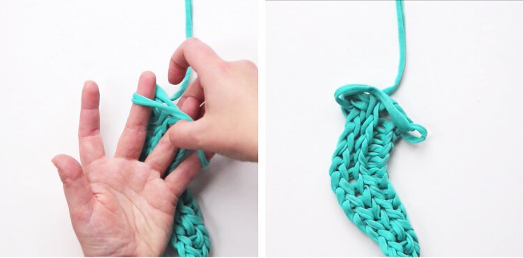 How To Finger Knit - Casting Off. — Gathering Beauty