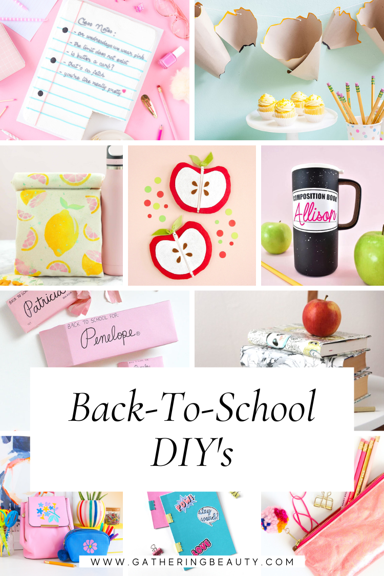 Back To School DIY's