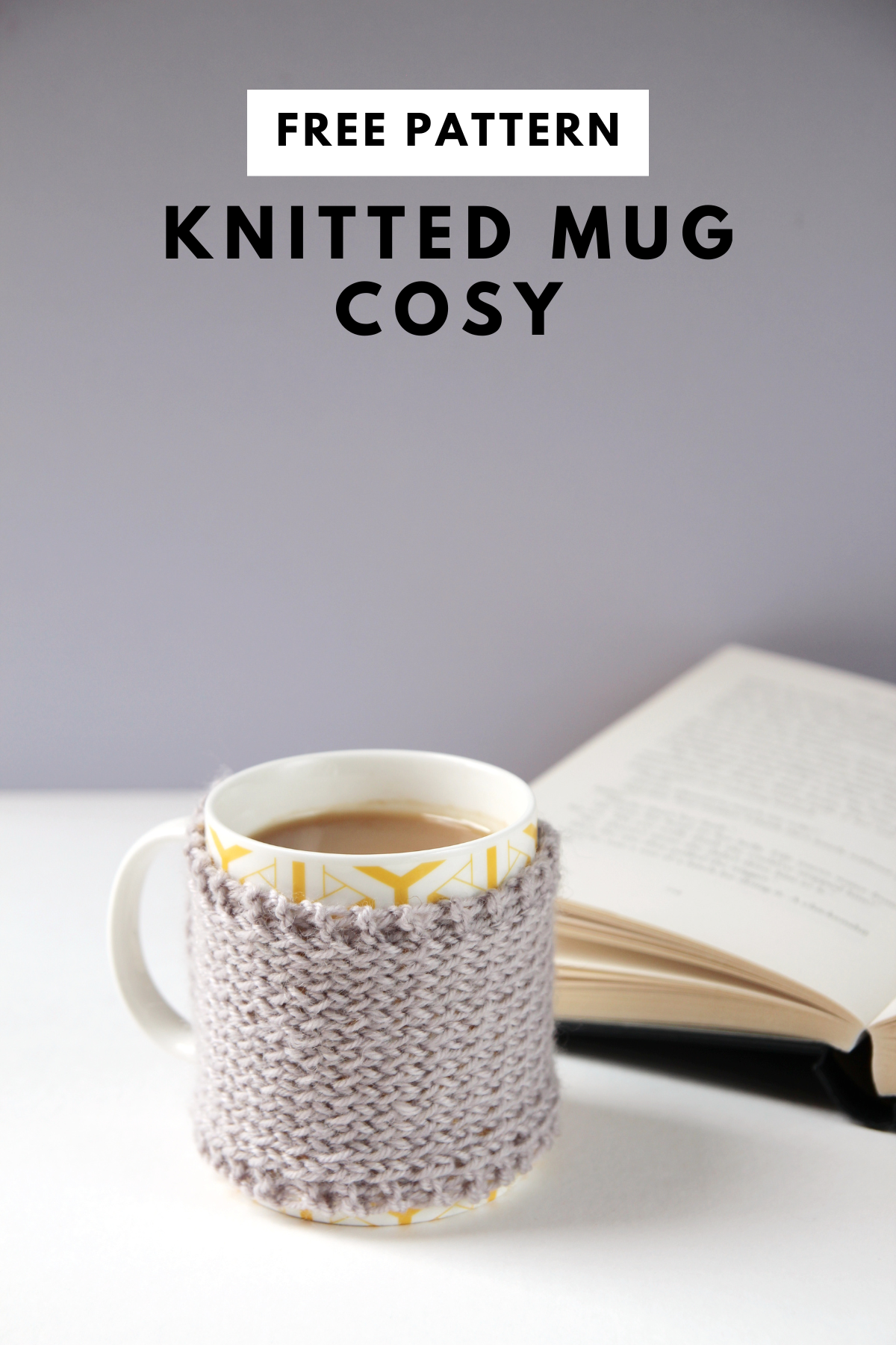 Knitted Mug Cosy - Free Pattern — Gathering Beauty
