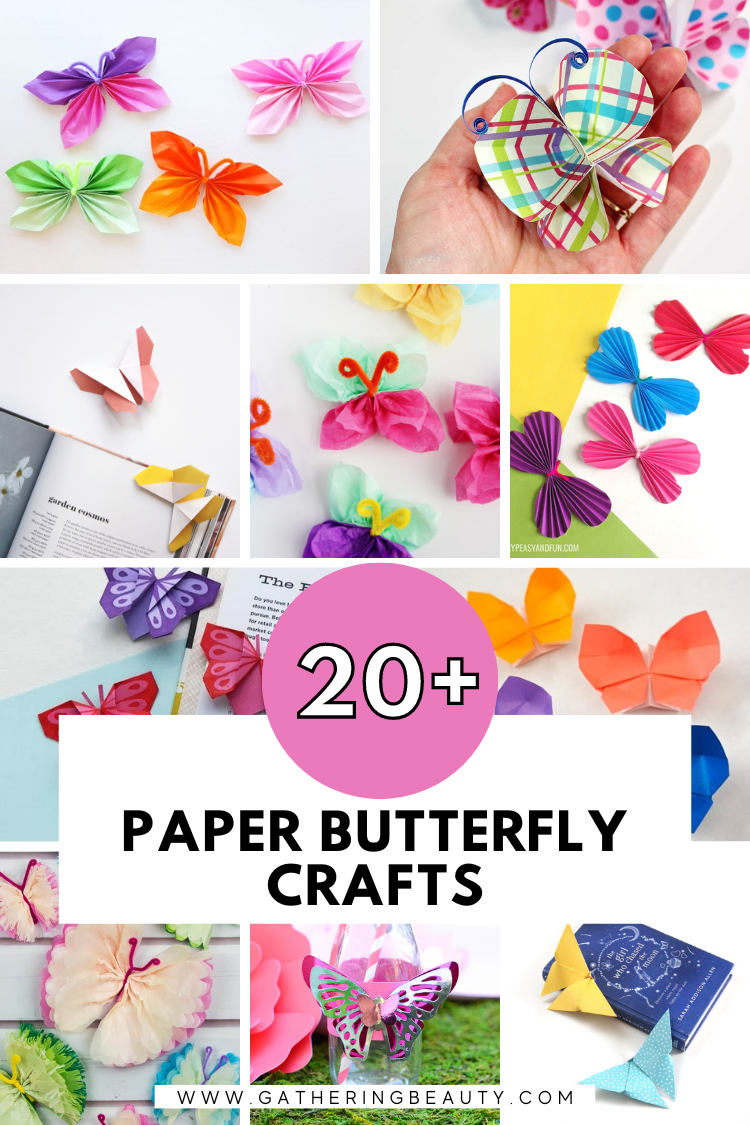 Tissue Paper Butterfly Art {easy project for kids} - It's Always