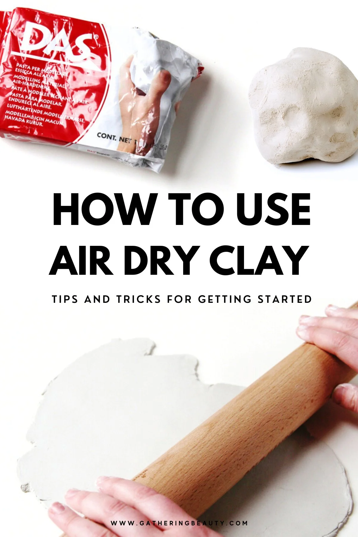How To Use Air Dry Clay