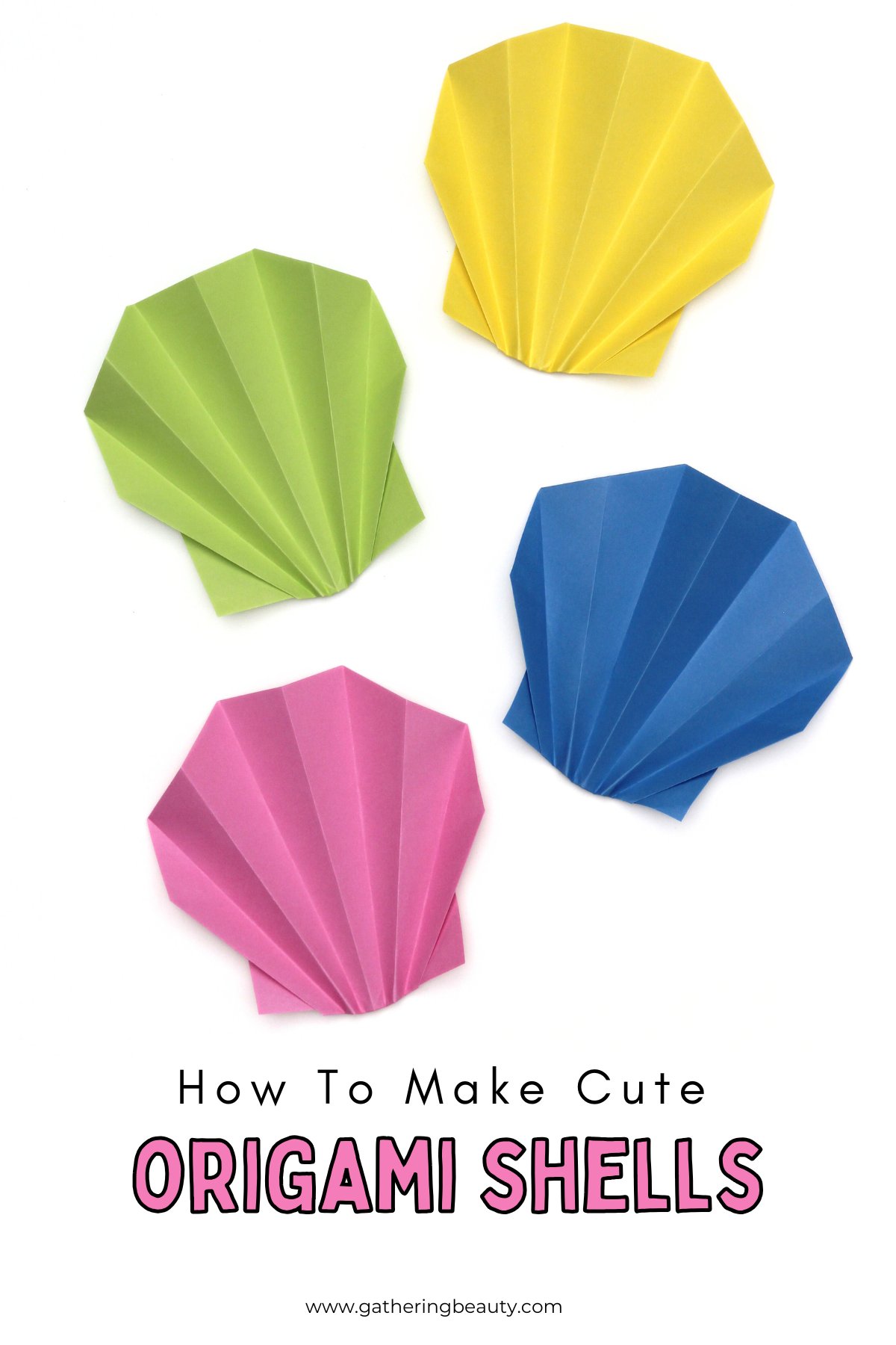 How To Make Origami Shells