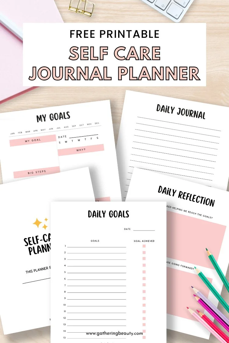 Free Printable Self Care Planner
