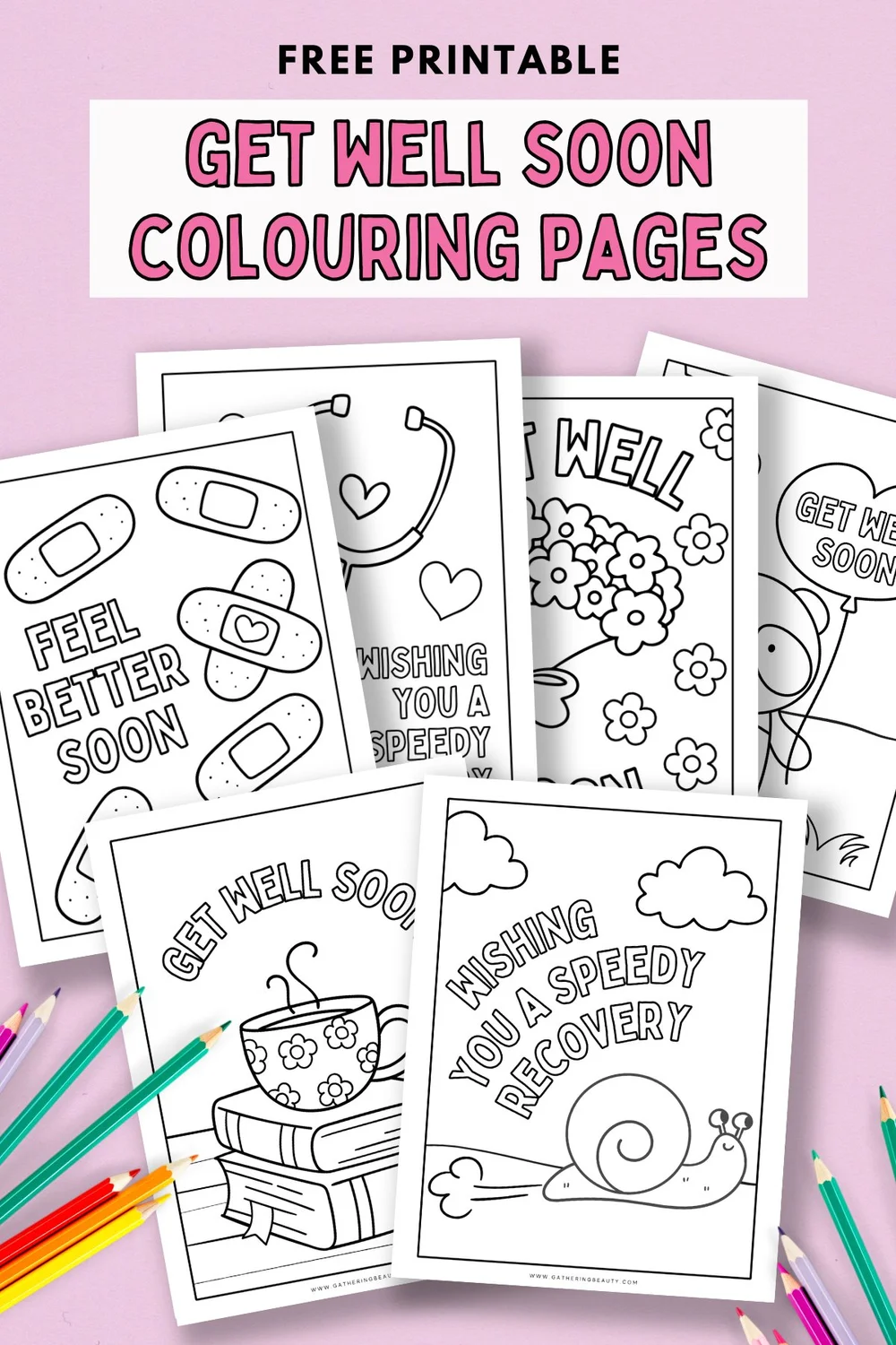 Free Get Well Soon Coloring Pages