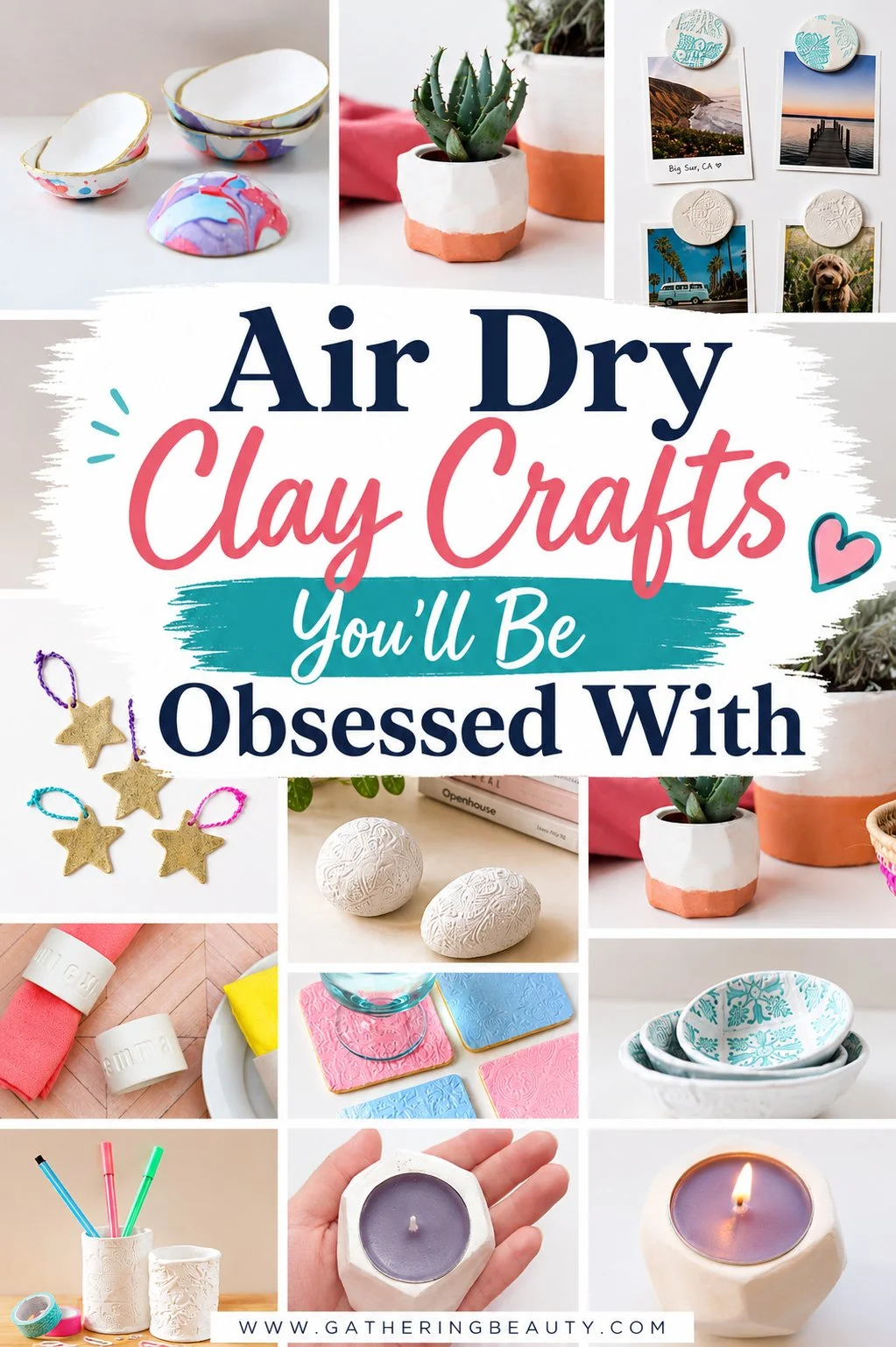 30+ Air Dry Clay Crafts You'll Be Obsessed With