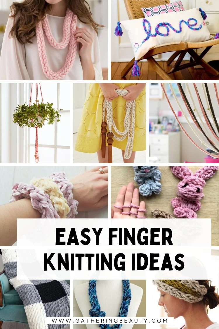What Can You Make With Finger Knitting