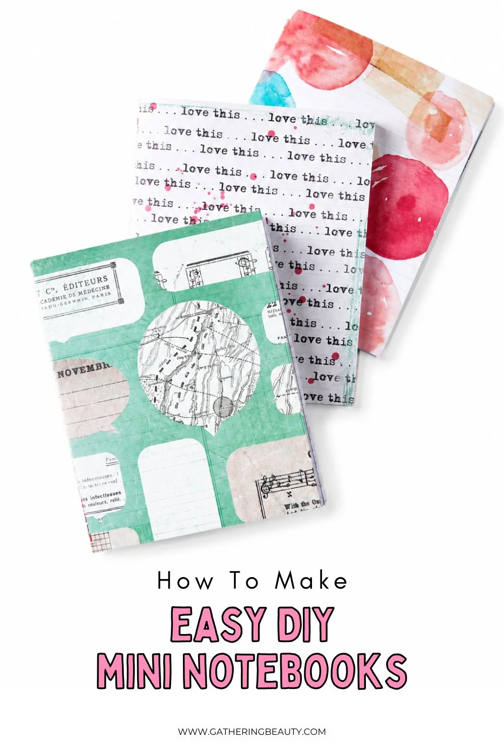 Quick &amp; Easy DIY Notebooks