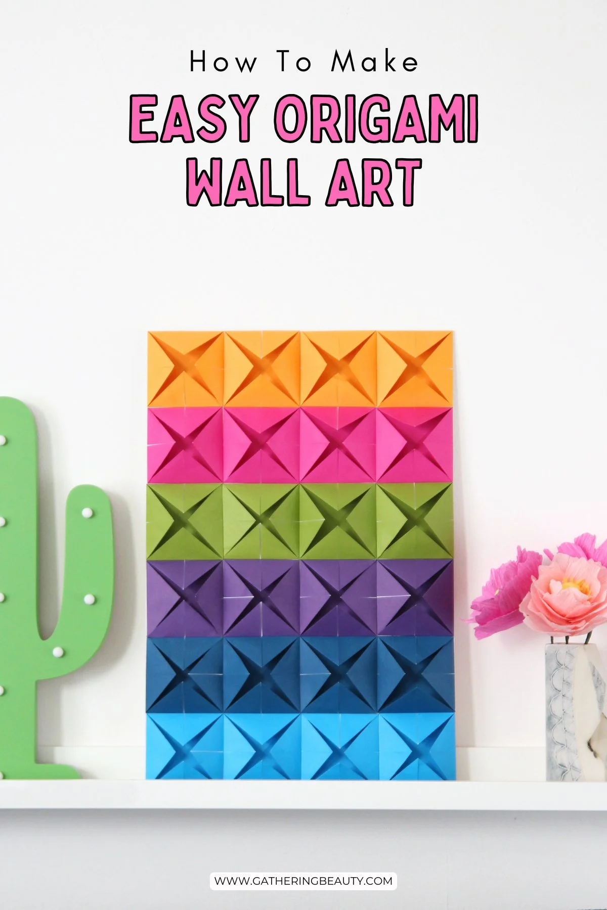 Easy Origami Wall Art