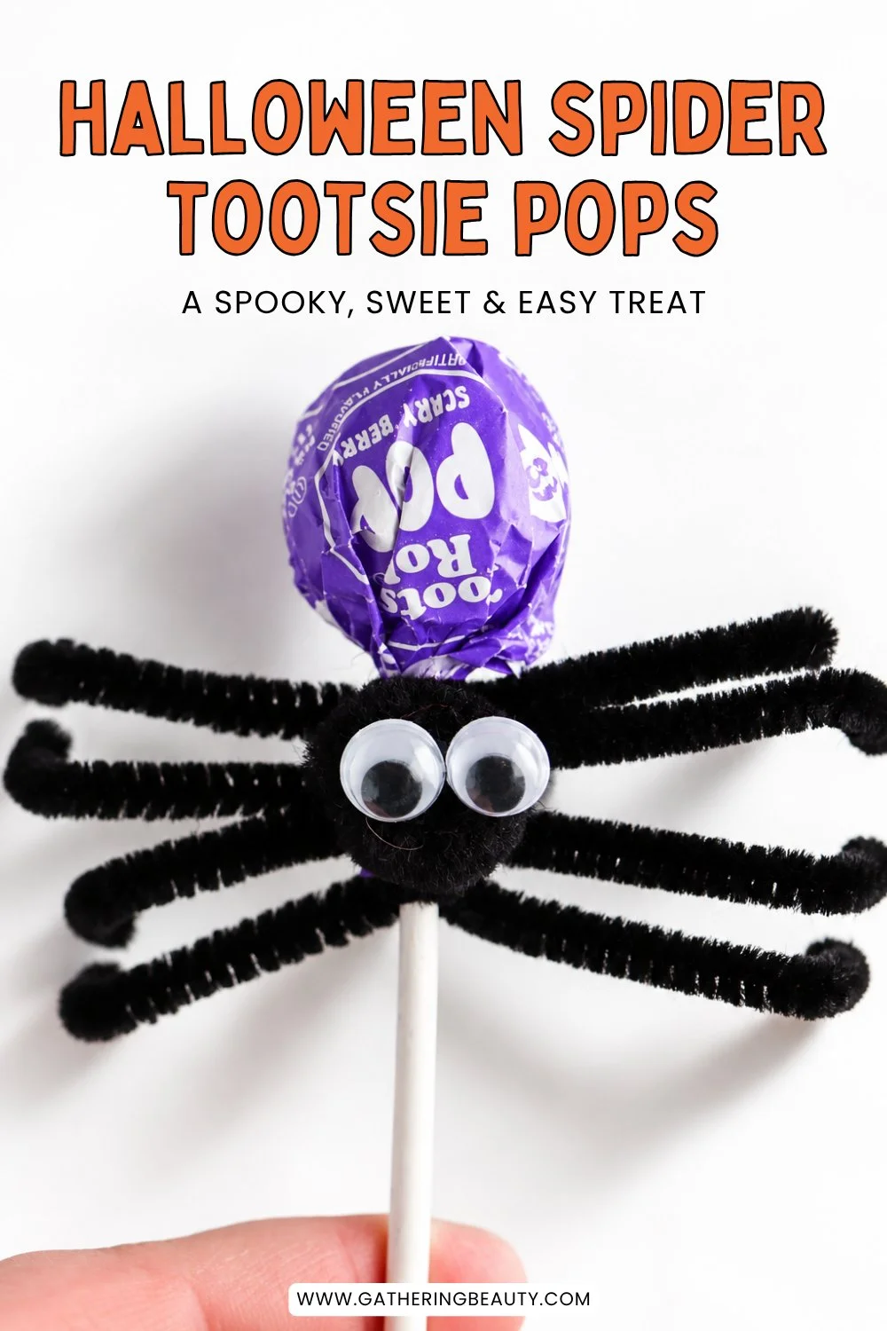 Halloween Spider Tootsie Pops