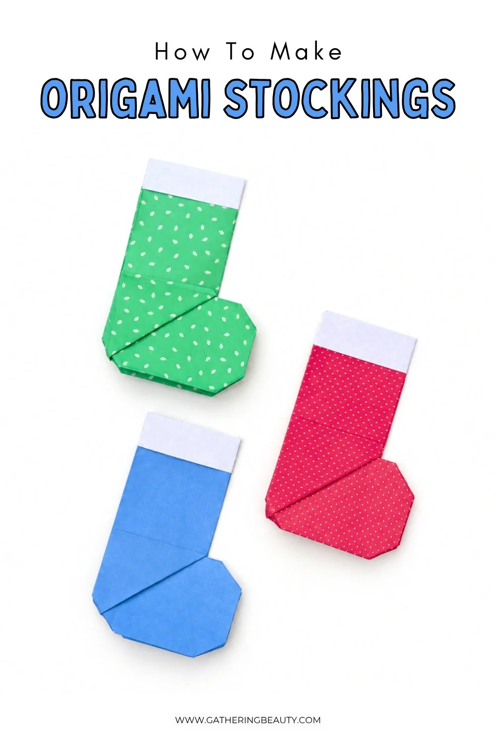 Origami Stocking / Santa Boot