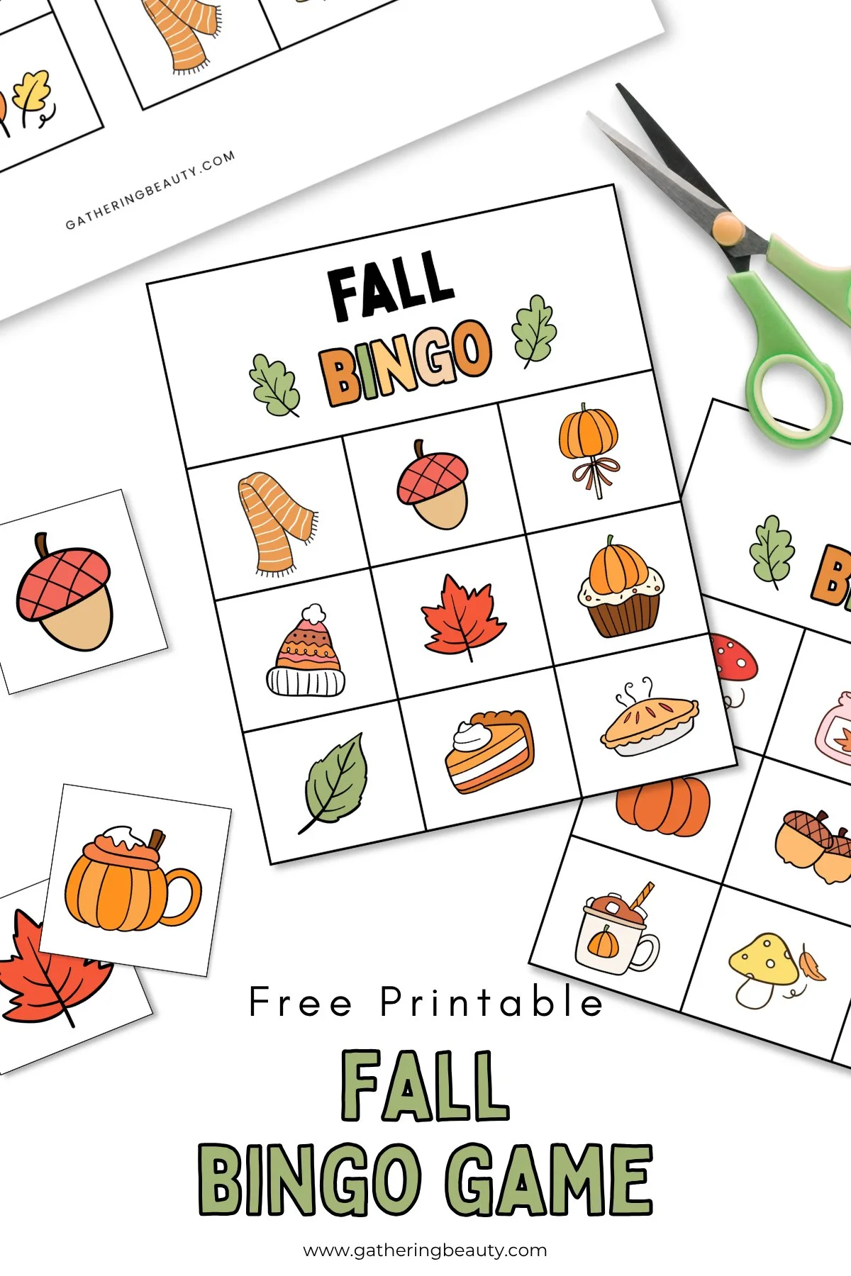 Free Printable Fall Bingo