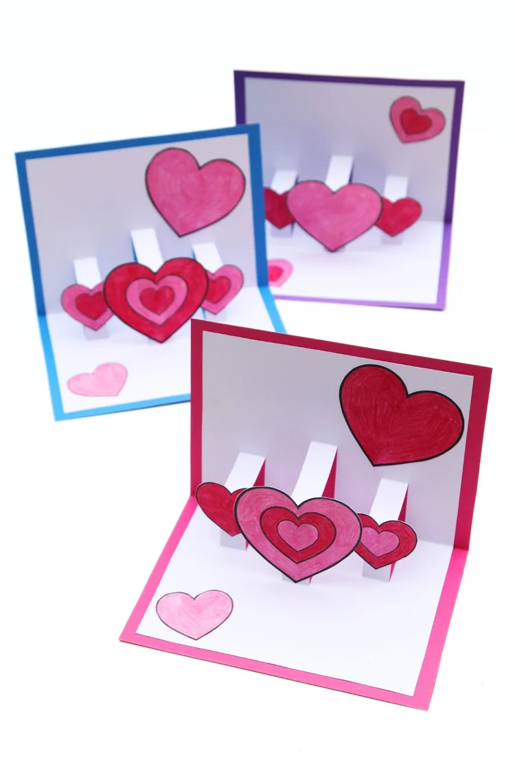 Printable Valentine's Day Pop-Up Card — Gathering Beauty