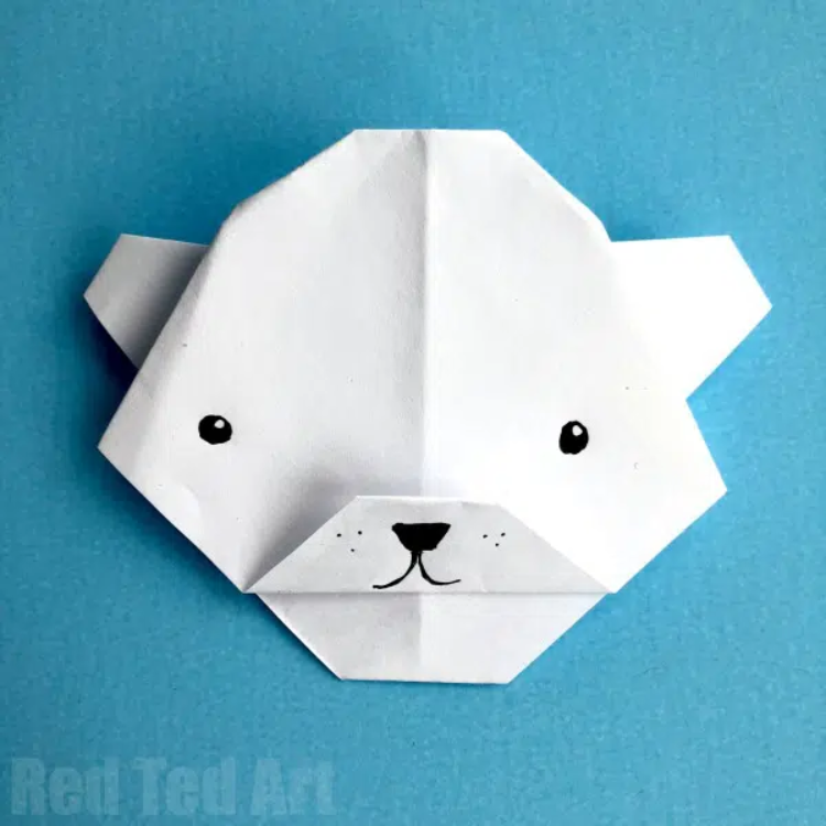 Easy Origami Lucky Stars - Craft Ideas - Red Ted Art - Easy Paper Crafts