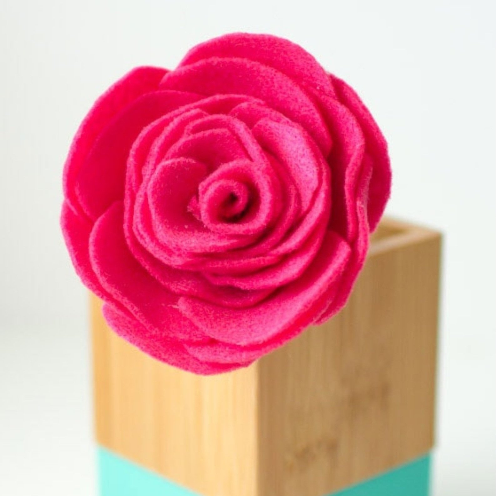 Felt Flowers DIY Bouquet