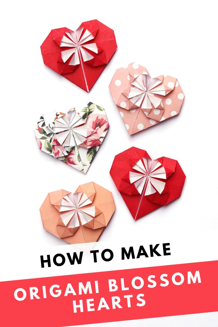How To Make Origami Blossom Hearts Gathering Beauty