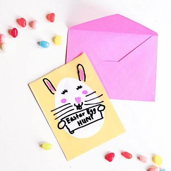 Dry Erase Easter Cards