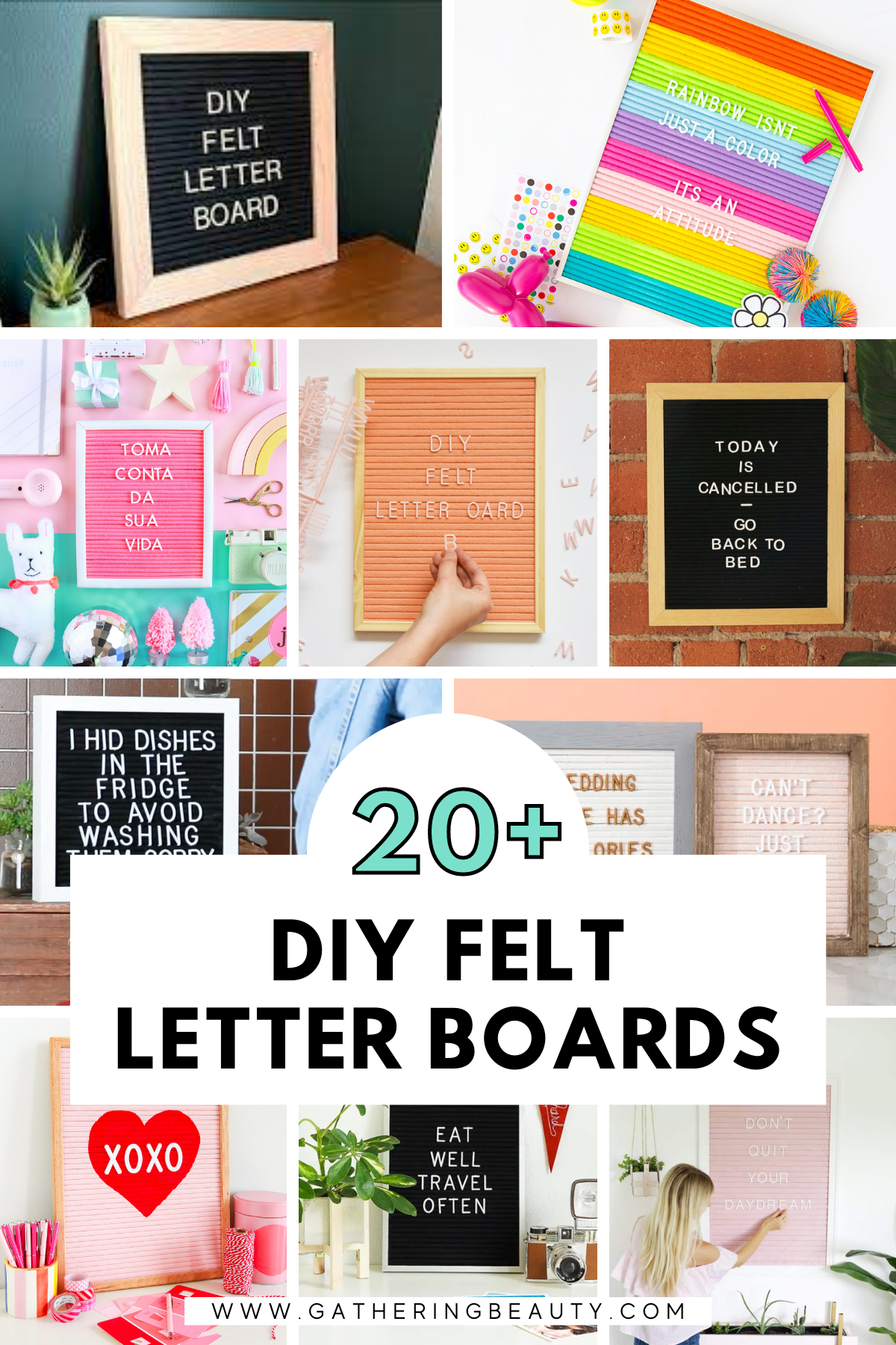 How To Make DIY Felt Board In Just 5 Minutes