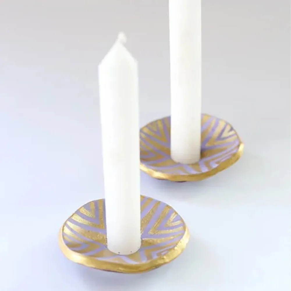 25+ DIY Clay Tea Light Holder Ideas — Gathering Beauty