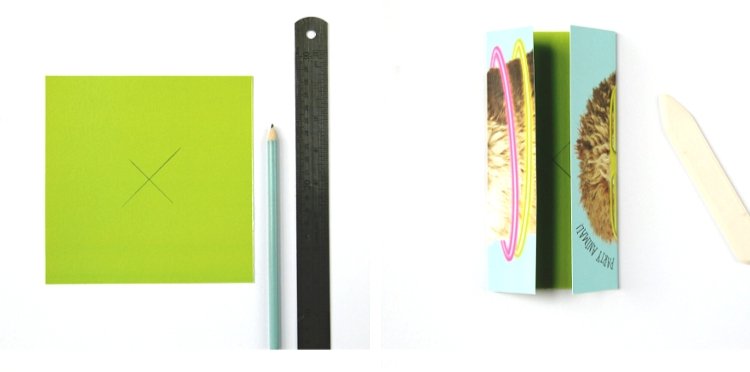 How To Make A Gift Box From Old Greeting Cards — Gathering Beauty