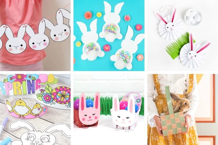 20  Printable Easy Easter Crafts Gathering Beauty