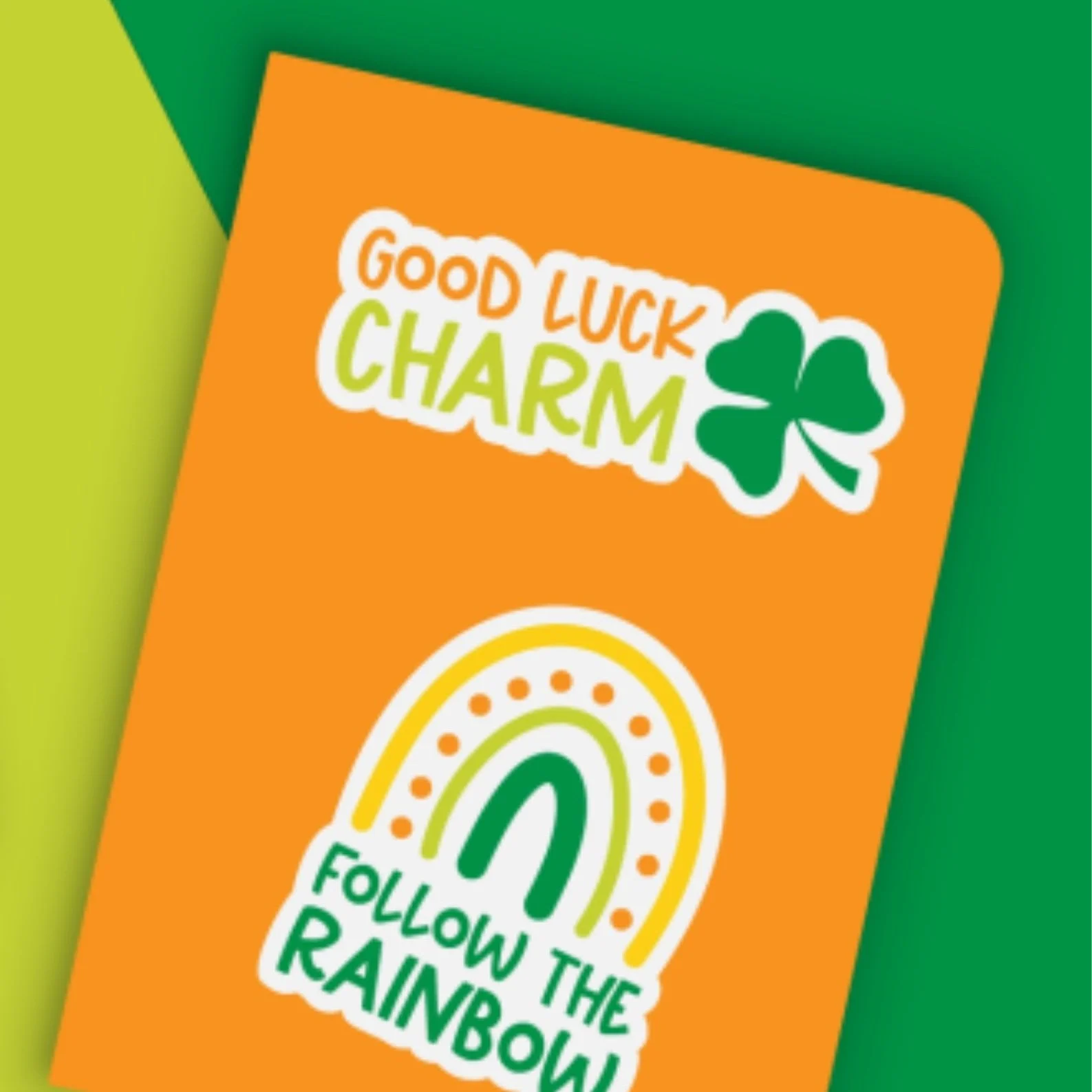Print then Cut St. Patrick’s Day Stickers