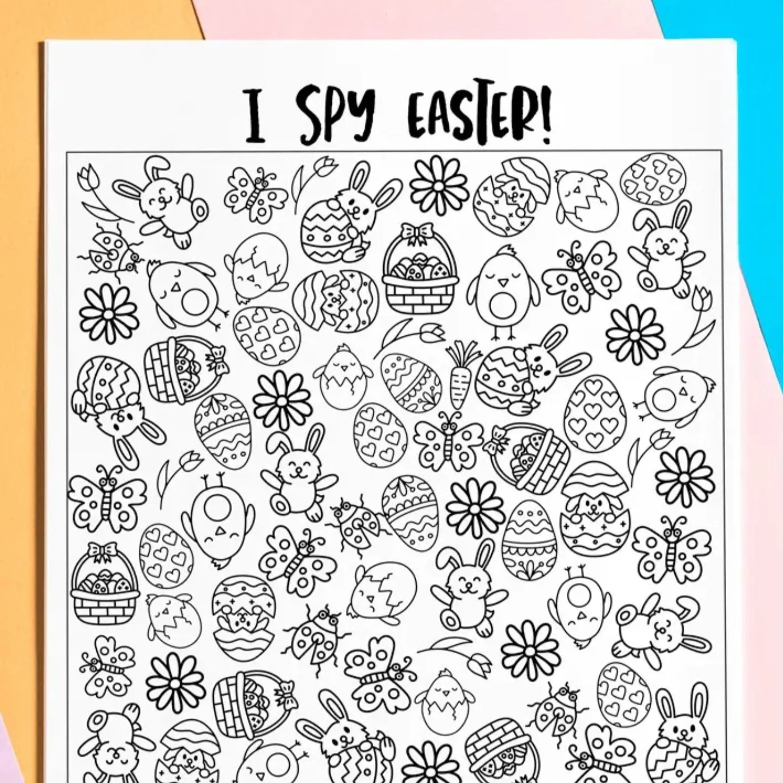 Easter Colouring Pages and Activities