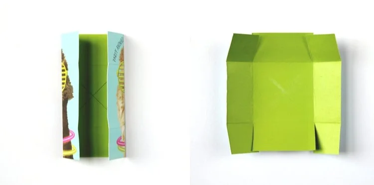 How To Make A Gift Box From Old Greeting Cards — Gathering Beauty