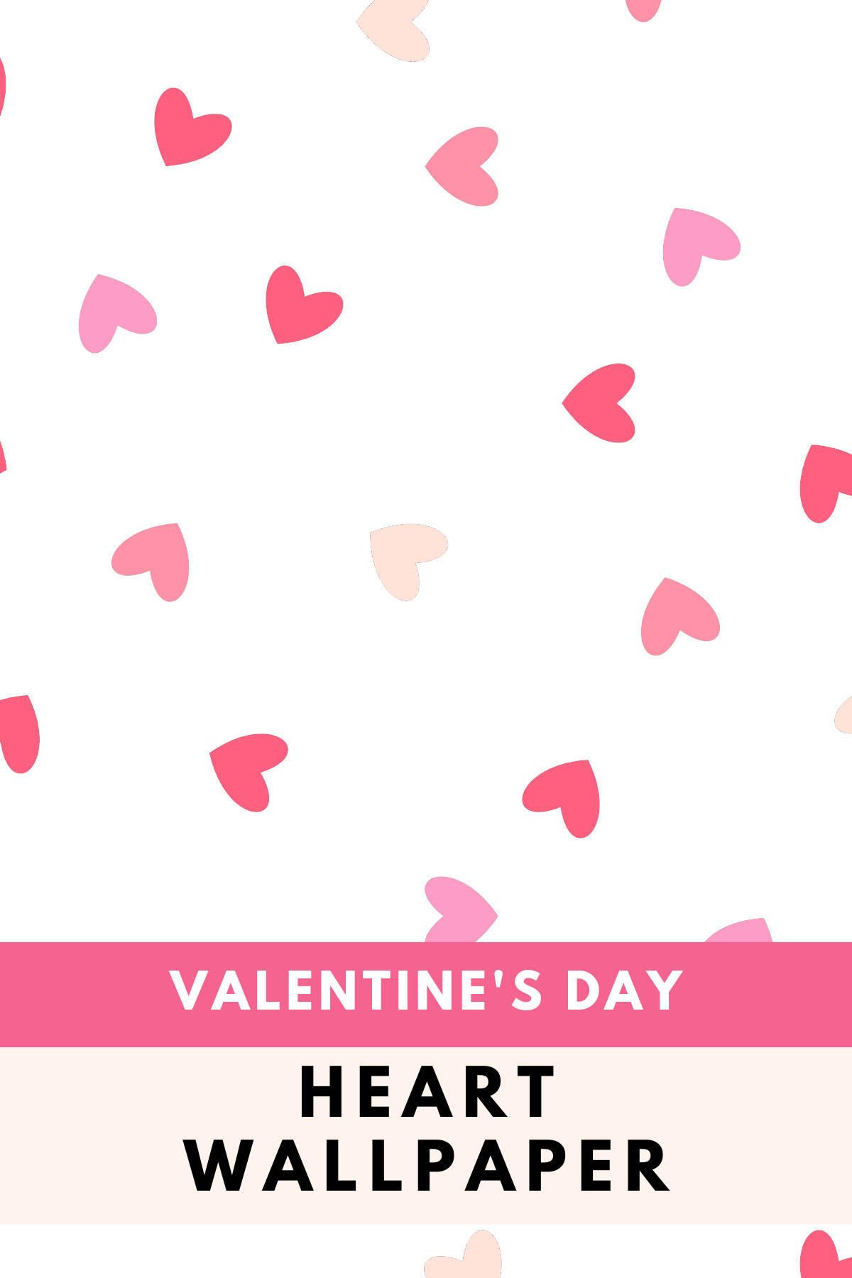 Valentine's Day Tiny Heart Wallpaper — Gathering Beauty
