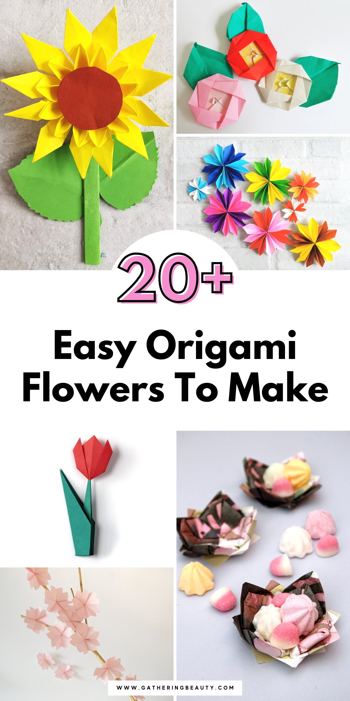 20+ Easy Origami Flowers To Make — Gathering Beauty