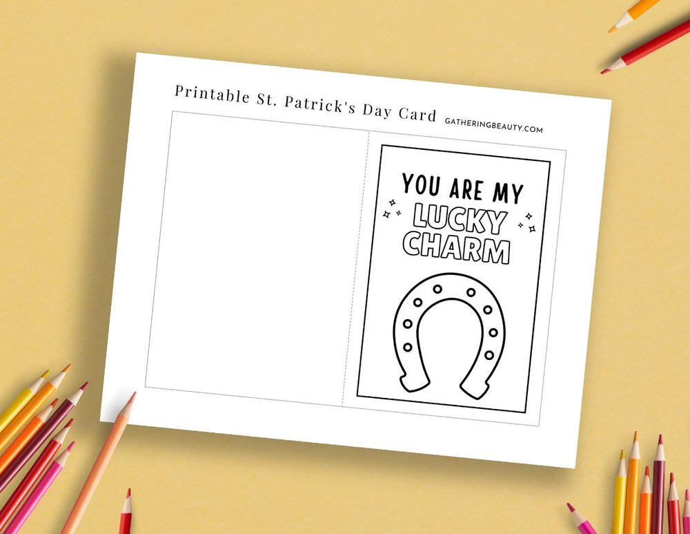 Free Printable St Patrick's Day Cards — Gathering Beauty