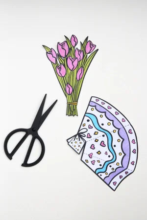 Free Printable Flower Bouquet — Gathering Beauty