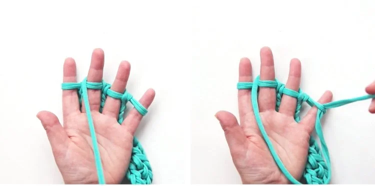 HOW TO FINGER KNIT A NECKLACE. — Gathering Beauty
