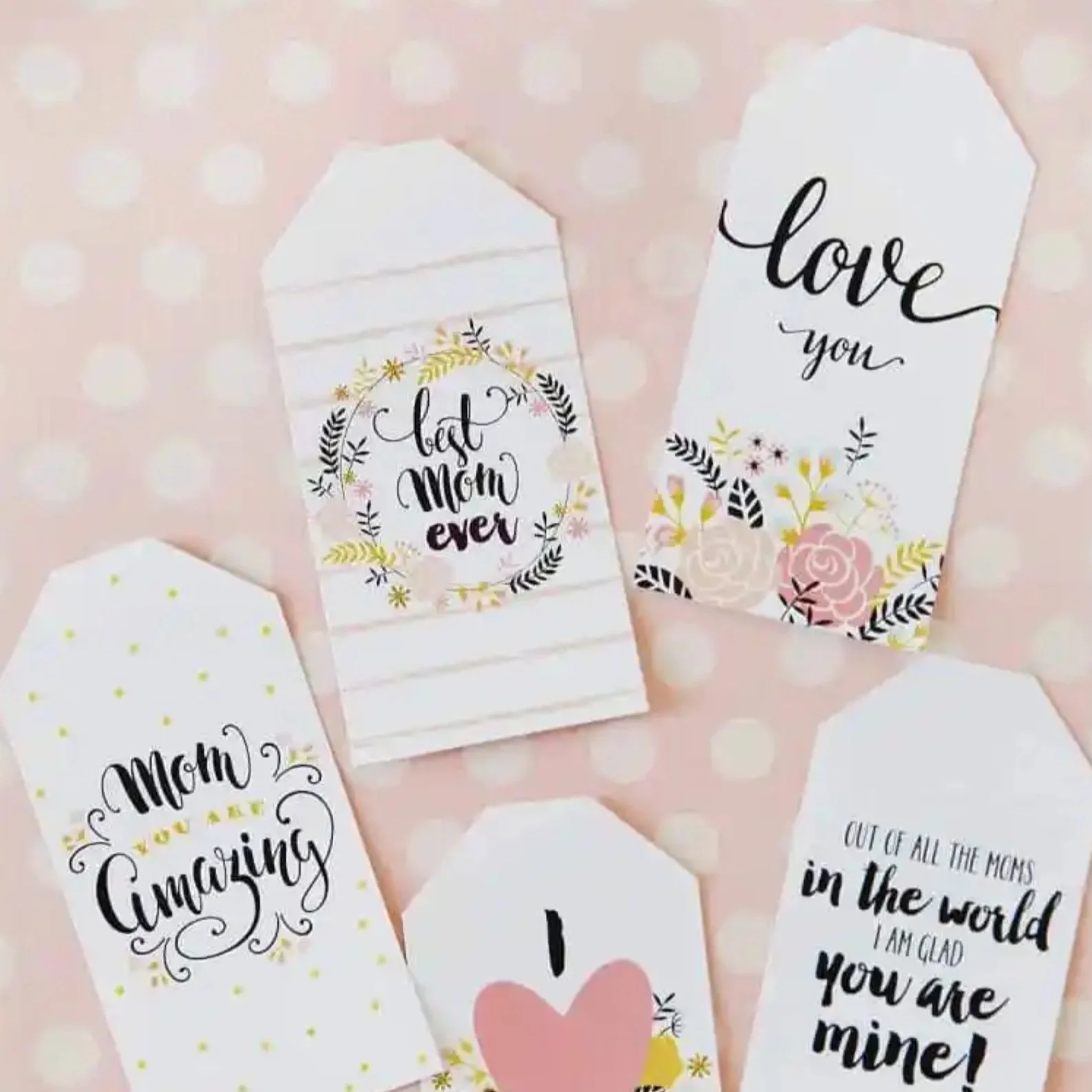 Free Printable Mothers Day Tags