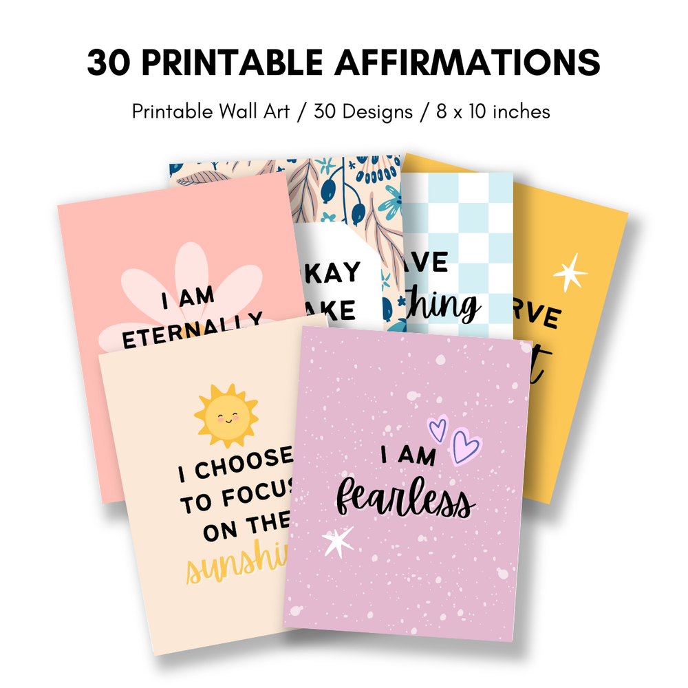 Affirmation Cards - Free Printable — Gathering Beauty