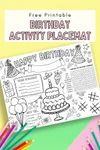Free Printable Birthday Activity Placemat — Gathering Beauty