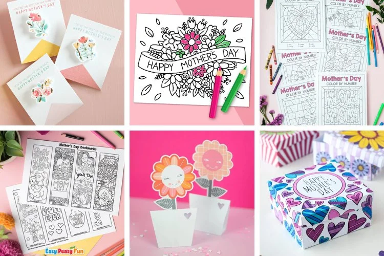 Printable Mother's Day Crafts — Gathering Beauty