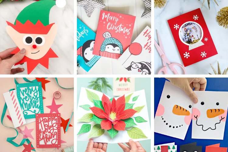30+ Free Christmas Card Making Ideas — Gathering Beauty