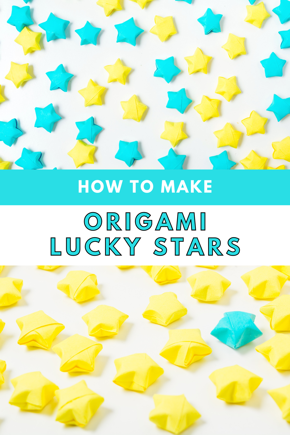Origami Lucky Stars - Fun Crafts Kids