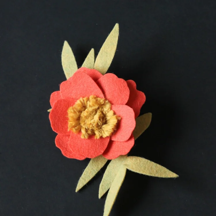25+ DIY Felt Flower Tutorials — Gathering Beauty
