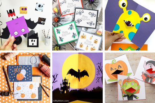 Cute DIY Halloween Cards — Gathering Beauty