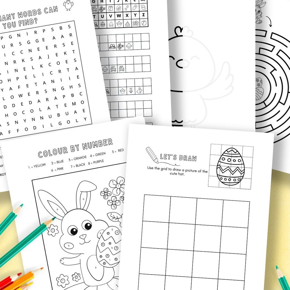Free Easter Printable Activities — Gathering Beauty